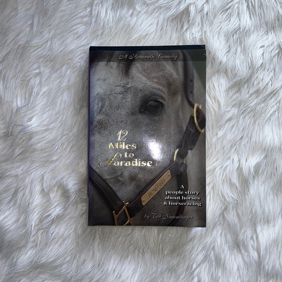 🐶12 MILES TO PARADISE BOOK SIGNED - Picture 1 of 5